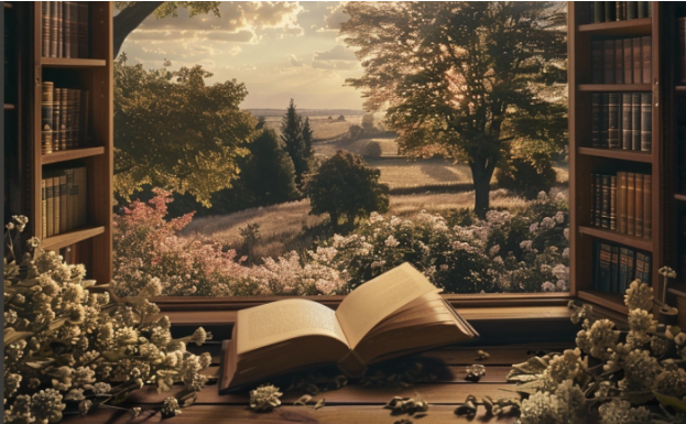 book-with-scenery